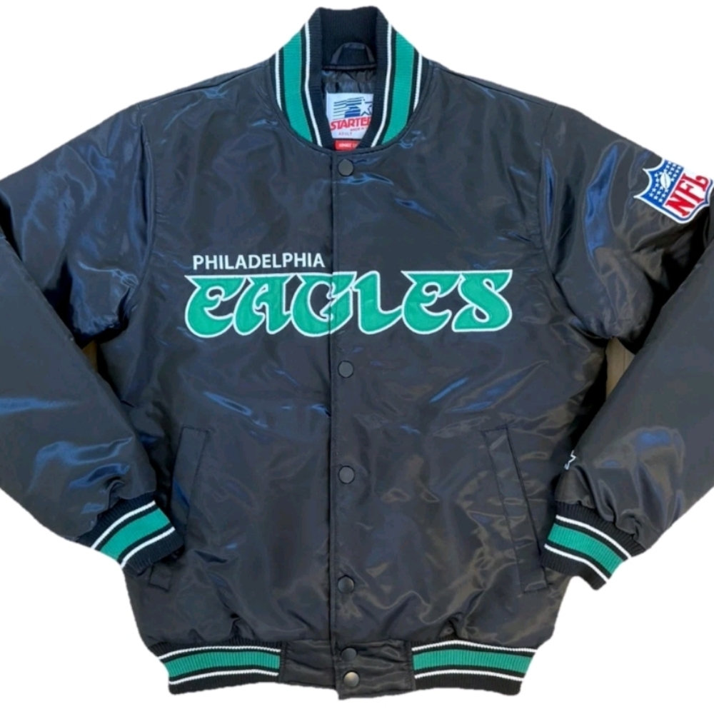 Starter Philadelphia Eagles Black Jacket
